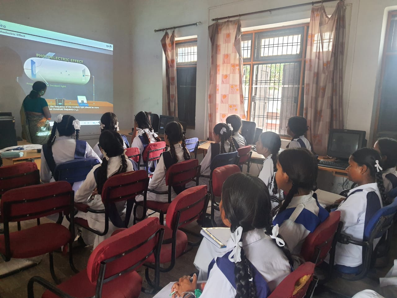 Students in classroom